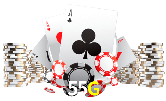 Jogue jogos de pôquer em 55G